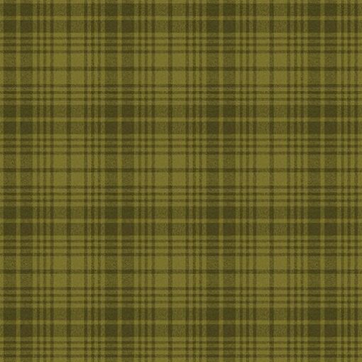 A Wooly Autumn - Wool Plaid - Moss