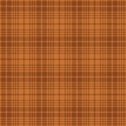 A Wooly Autumn  - Wool Plaid - Orange