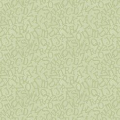 ABC's Tossed Alphabet Green