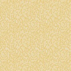 ABC's Tossed Alphabet Yellow