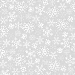 Cup of Cheer Snowflakes - Grey
