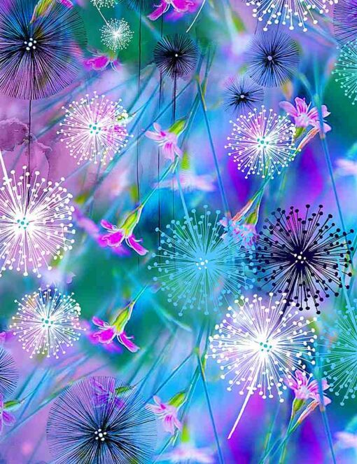 Timeless Treasurers - Ethereal Bright Dandelion Field