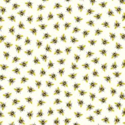 Timeless Treasures - Tiny Gold Honeybees