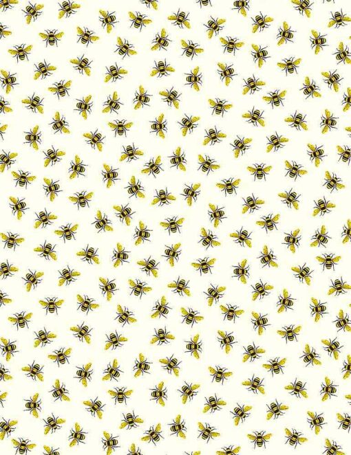 Timeless Treasures - Tiny Gold Honeybees