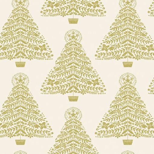 Festive Trees Cream (Holiday Sparkle)