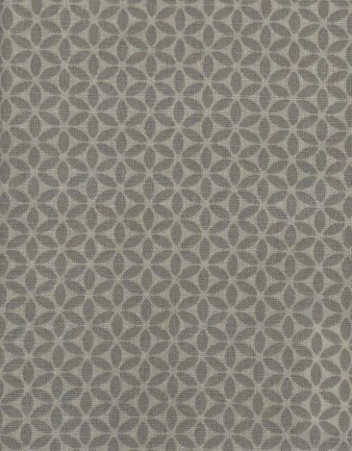 Kitchen Towels Dark. Gray (2) - Benartex Geo Flower