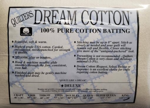 Natural Cotton Deluxe Queen