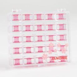 Pink Bobbins 25 W/Case
