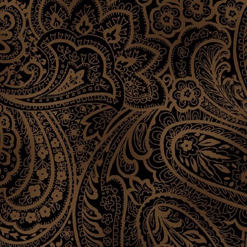 Radiant Paisley Chestnut 108" Wide