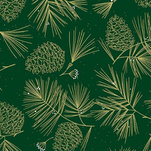 Sparkling Pines Green ( Holiday Sparkle)