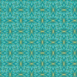 Alluring Butterflies - Petal Geo / Turquoise