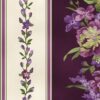 Aubergine Elegant Stripe-Lavender