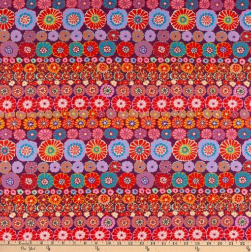 Kaffe Fasset Row Flowers Red
