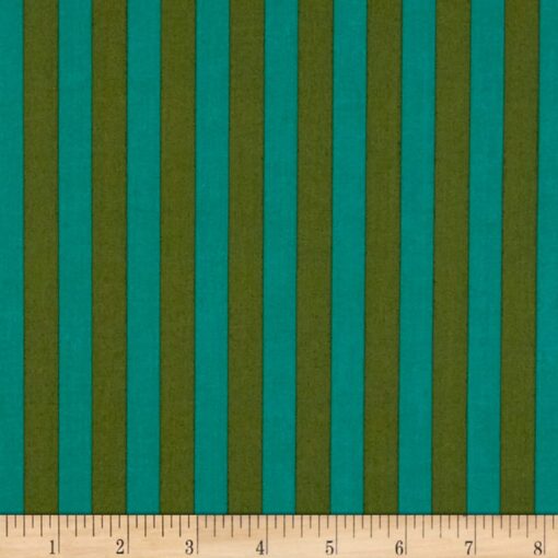 Tula Pink All Stars Tent Stripe Agave