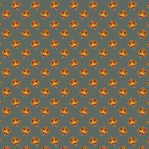 FranklinDim Lily Blue Brown & Gold