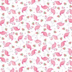 Mini Flamingos - White