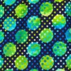 Sunburst Dot on Dot Navy