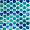 Sunburst Fuzzy Dot Lt. Blue