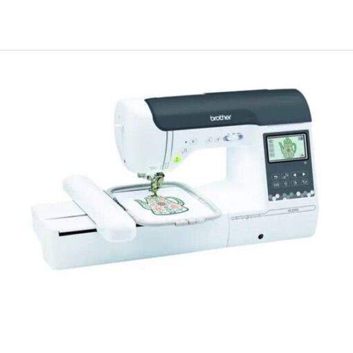 Brother SE2000 Computerized Sewing and Embroidery Machine, Wireless LAN, 193 Built-in + 50 Bonus Downloadable Embroidery Designs, 241 Built-in Stitches, 5" x 7" Hoop Area, 3.7" LCD Touchscreen Display (B0B835KJFF)