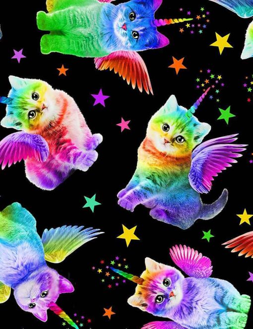 Rainbow Unicorn Cats