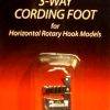 3-Way Cording Foot