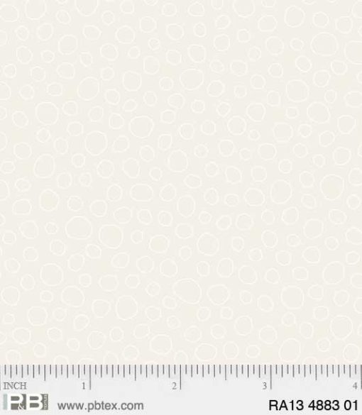Ramblings 13 Circles-White on White
