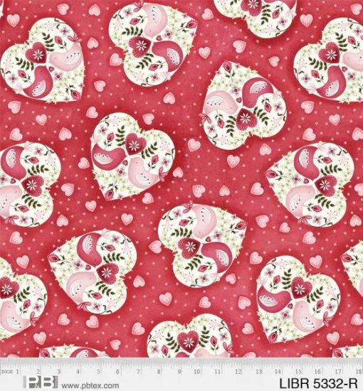 Love Birds - Tossed Red