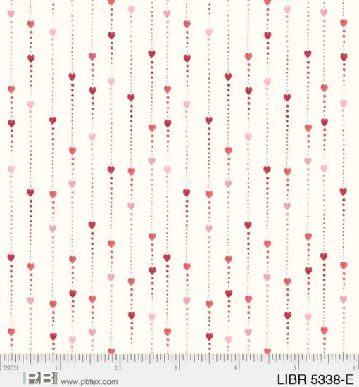 Love Birds - Heart Stripe Cream