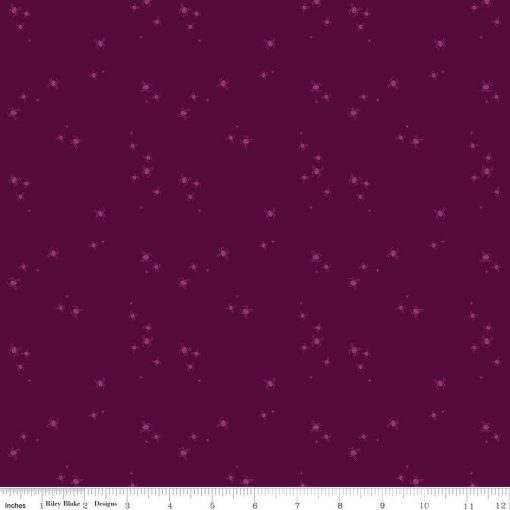 Little Witch Spider Dots Purple