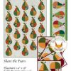 Share the Pears Quilt/Runner/Placemats Pattern