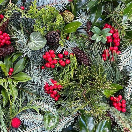 Deck The Halls Green/Red
