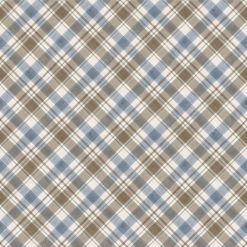 Wildwood Diagnol Plaid - Slate