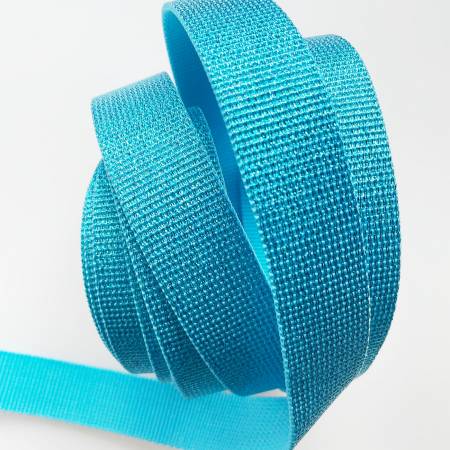 Glitter Webbing - Turquoise