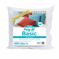 Poly-Fil Basic Pillow Inserts 16  x 16  (Pack of 2)