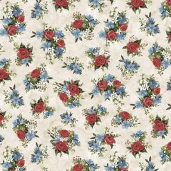Tossed Flower Bunches - Farmhouse American