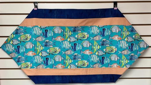 Pointed Table Runner Kit - Fish