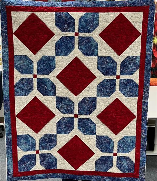 3 Yard Quilt Class - "Daisies & Diamonds" Tuesday, 5-13-25