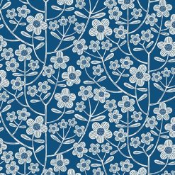 Blooming Color 2 - Brynn Blue - 108" Wide