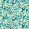 Calypso Swirl Light Green - Butterfly Calypso