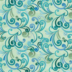 Calypso Swirl Light Green - Butterfly Calypso
