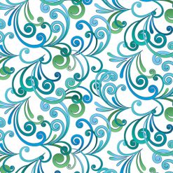 Calpyso Swirl White - Butterfly Calypso