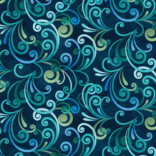Calpyso Swirl Navy - Butterfly Calypso