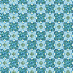 Calypso Geo Light Blue - Butterfly Calypso
