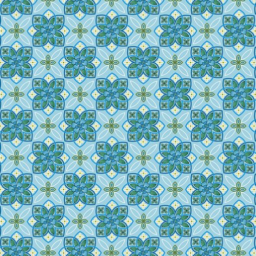 Calypso Geo Light Blue - Butterfly Calypso