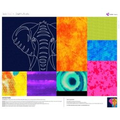 "On Safari" by Delphine Brooks - Lewis & Irene Fabric
