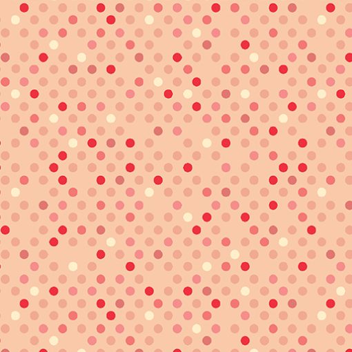 Confetti Drop Peach - Dazzle Dots 2