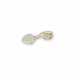 Heart Zipper Pulls - Gold - Set of 4