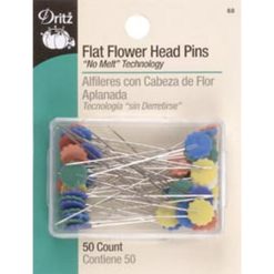 50/Pkg - Flat Flower Head Pins