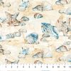 The Great Outdoors - Coastal Scene - Blue Multi