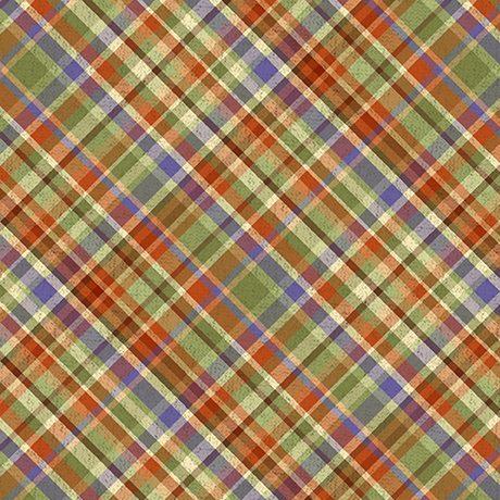 Cornucopia Harvest - Multi- Diagonal Plaid